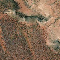 Satellite imagery of Felt Hat Peak, AU