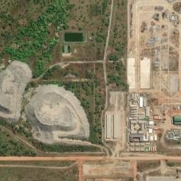 Satellite imagery of Bakubung Mine, ZA