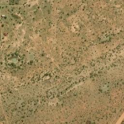 Satellite imagery of Korwe Hill, BW