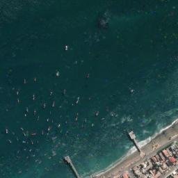 Satellite imagery of Taltal Pier Light (historical), CL