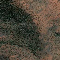Satellite imagery of Mount Beasley, AU