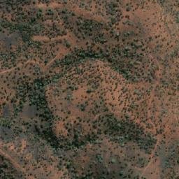 Satellite imagery of Mount Beasley, AU