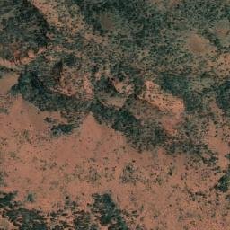 Satellite imagery of Mount Cecil Rhodes, AU
