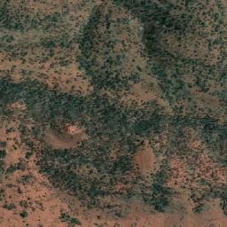 Satellite imagery of Mount Cecil Rhodes, AU