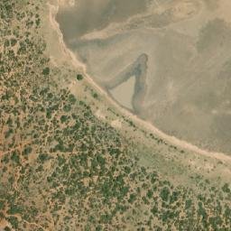 Satellite imagery of Sehikile Hill, BW