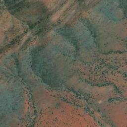 Satellite imagery of Mount Kingston, AU