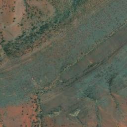 Satellite imagery of Mount Kingston, AU