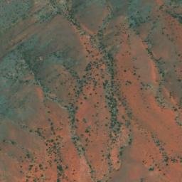 Satellite imagery of Mount Kingston, AU