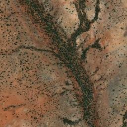 Satellite imagery of Rooneys Mine, AU