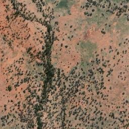 Satellite imagery of Mount Collins, AU