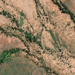 Satellite imagery of Mount Collins, AU