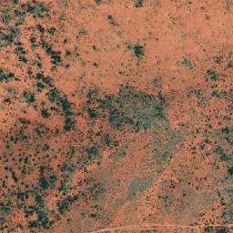 Satellite imagery of Mount Beadell, AU
