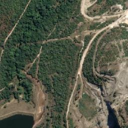 Satellite imagery of Atlas Magnesite Mine, ZA