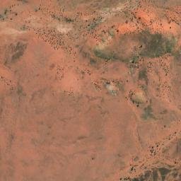 Satellite imagery of Mount Day, AU