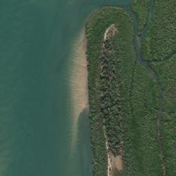 Satellite imagery of Boonlye Point, AU