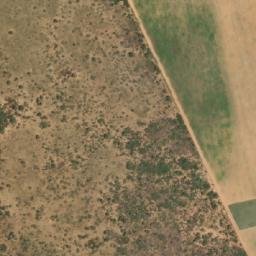 Satellite imagery of Musi Ridges, BW