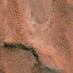 Satellite imagery of Mount Peebles, AU