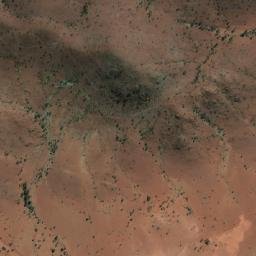Satellite imagery of Red Hill, AU
