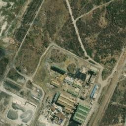 Satellite imagery of RUST 2, BW