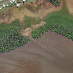 Satellite imagery of Boonooroo Point, AU