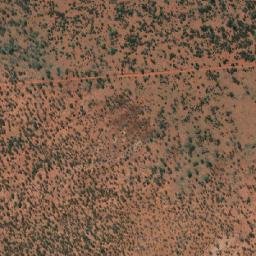 Satellite imagery of Conical Hill, AU