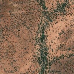 Satellite imagery of Conical Hill, AU