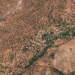 Satellite imagery of Conical Hill, AU
