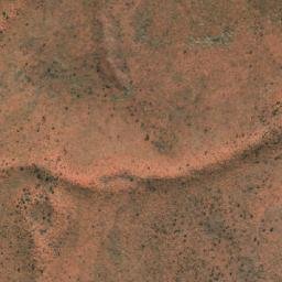 Satellite imagery of Thryptomene Hill, AU