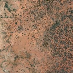Satellite imagery of Kalamurta Hill, AU