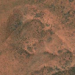 Satellite imagery of Thryptomene Hill, AU