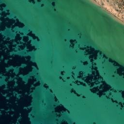 Satellite imagery of Cape Lesueur, AU