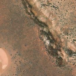 Satellite imagery of Mount Peterswald, AU