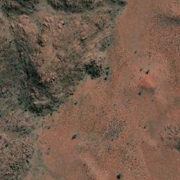 Satellite imagery of Mount Daisy Bates, AU