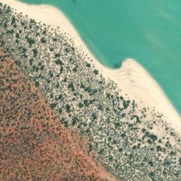 Satellite imagery of Cape Rose, AU