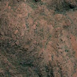 Satellite imagery of Mount Daisy Bates, AU