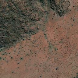 Satellite imagery of Mount Daisy Bates, AU