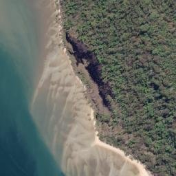 Satellite imagery of Elbow Point, AU