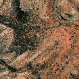 Satellite imagery of Von Doussa Hill, AU