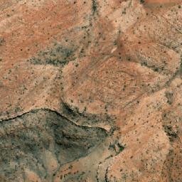 Satellite imagery of Von Doussa Hill, AU