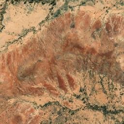 Satellite imagery of Mount Lewis, AU