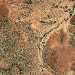Satellite imagery of Mount Lewis, AU