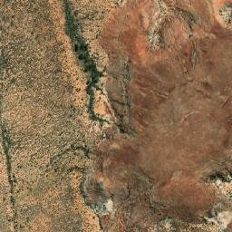 Satellite imagery of Mount Lewis, AU