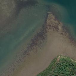 Satellite imagery of Inskip Point, AU