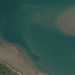 Satellite imagery of Inskip Point, AU