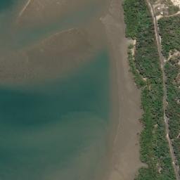 Satellite imagery of Inskip Point, AU