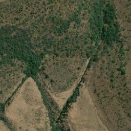 Satellite imagery of cairn, ZA