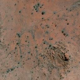 Satellite imagery of Mount Gosse, AU