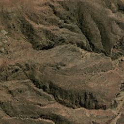 Satellite imagery of Cerro Asperón, AR