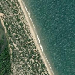 Satellite imagery of Ponta Macaneta, MZ