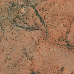 Satellite imagery of McLeods Pyramid, AU